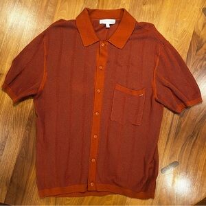 Standard Cloth Mesh Button Up